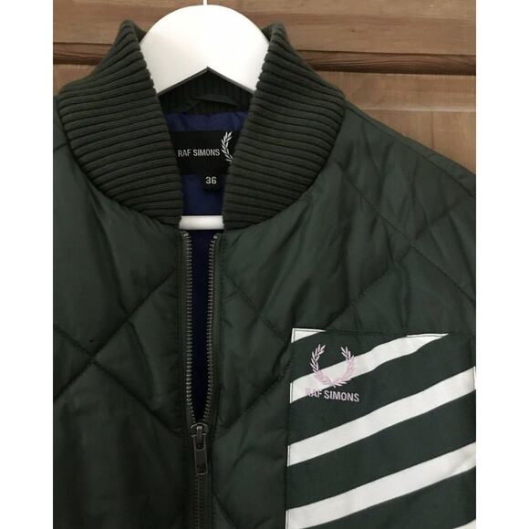 Raf Simons x Fred Perry Varsity Bomber Jacket - Picture 2 of 9